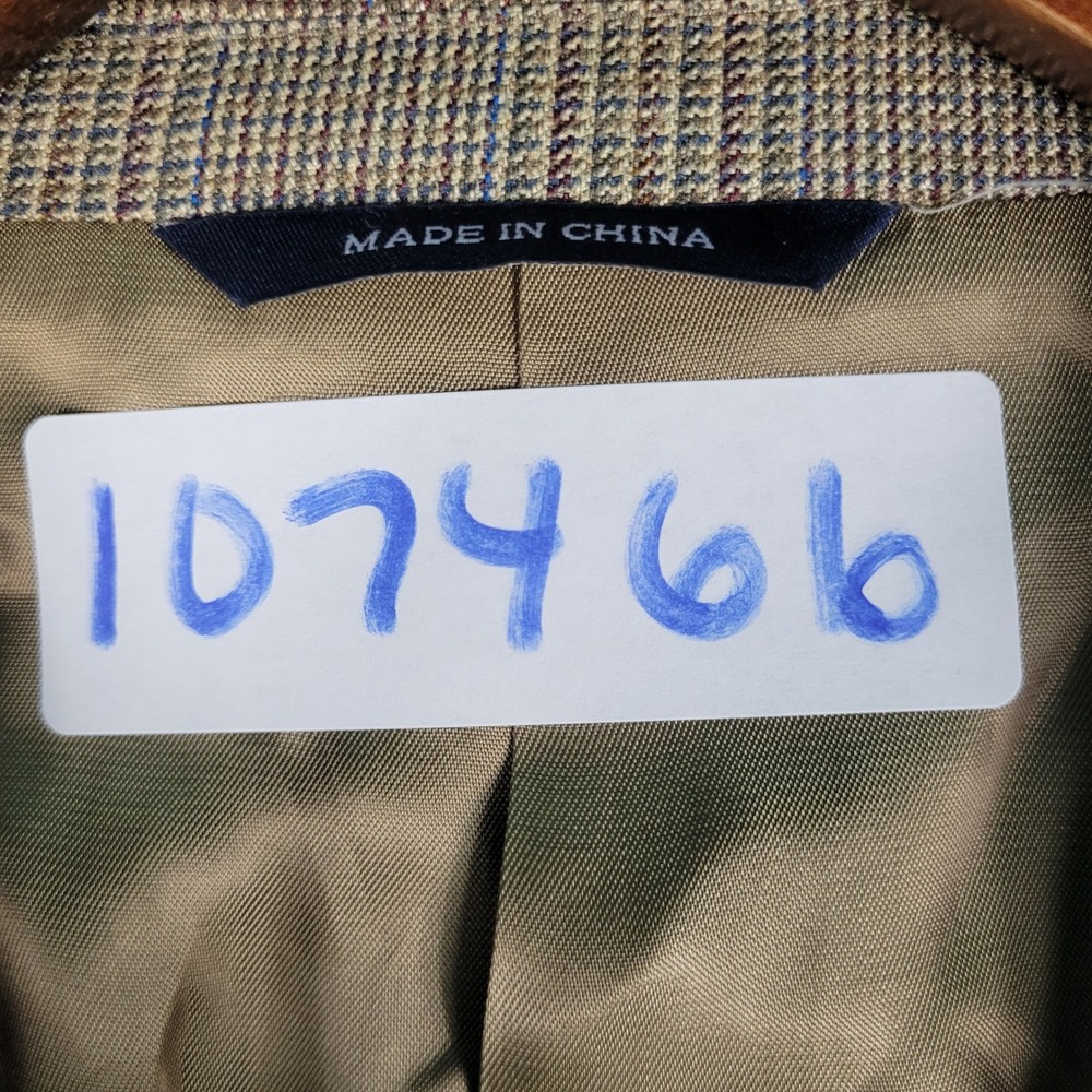 Ralph Ralph Lauren Suit Jacket Blazer 42LONG Brown Silk Wool Dillard's NWT - Picture 11 of 11
